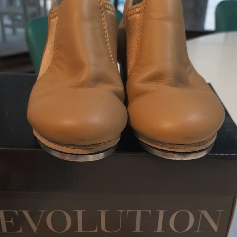 Revolution Tan Ankle Booties for Women